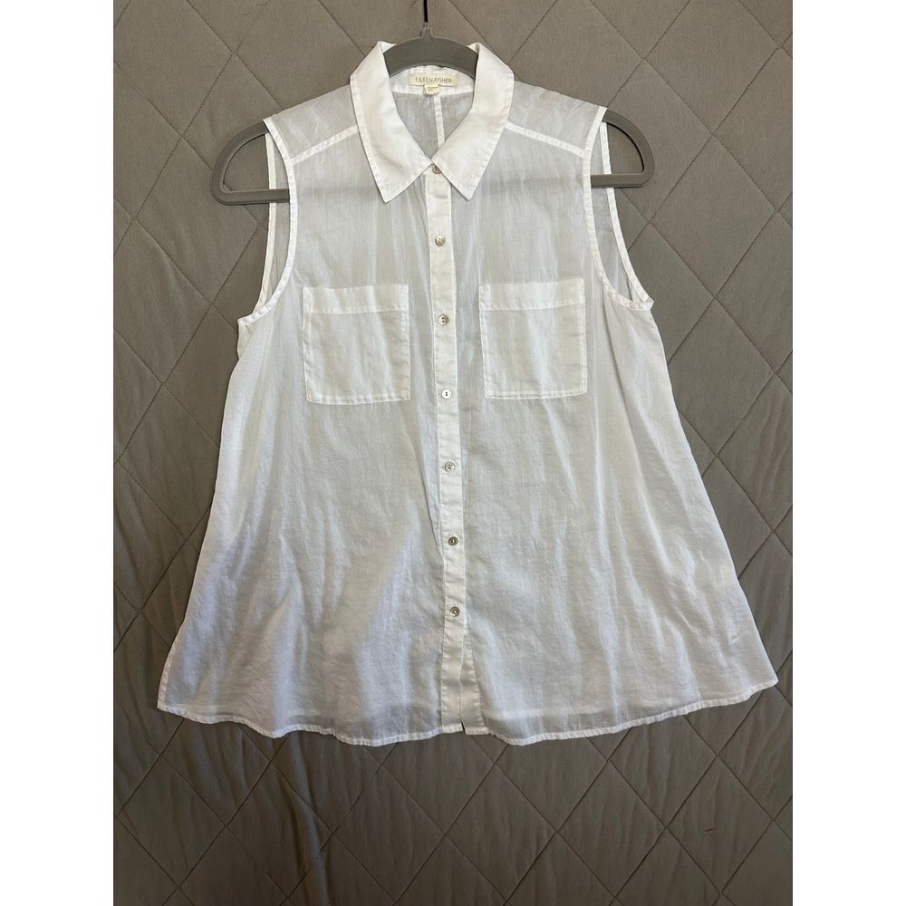 Eileen Fischer Top Women's Extra Small Sleeveless‎